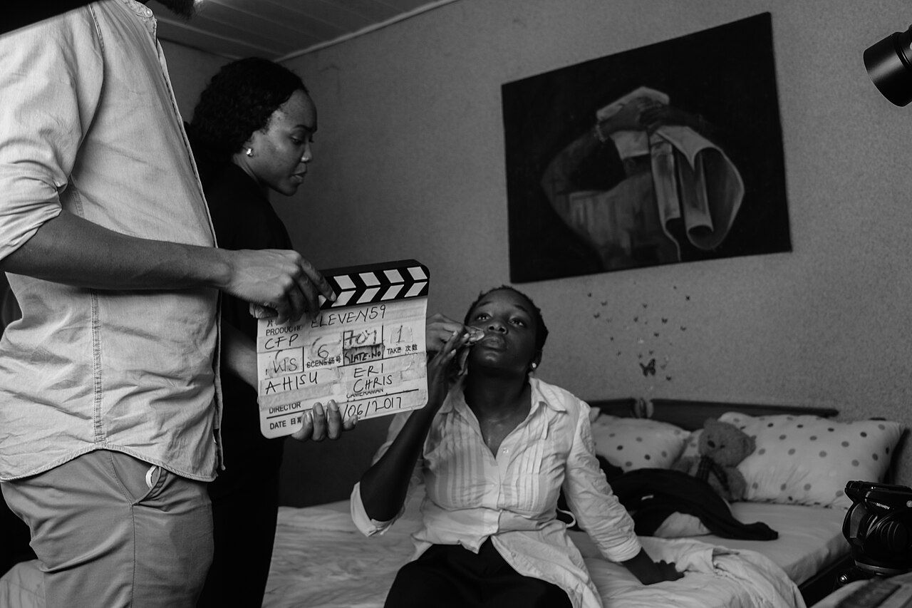 On the set of the short film "Eleven59", a production by the Creative Film Proje